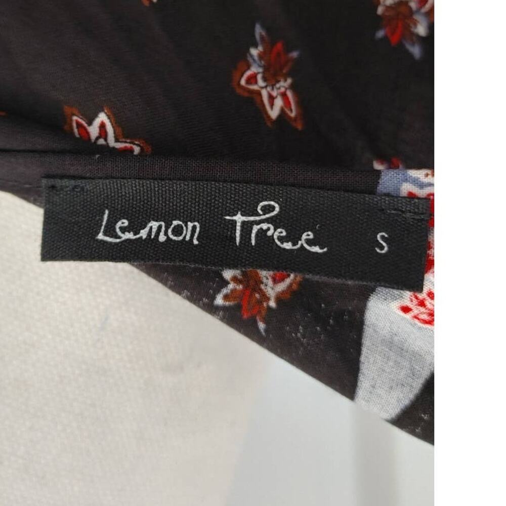 Lemon Tree Open Front Cardigan Lightweight Multicolor Small - Picture 4 of 5
